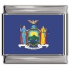 New York Flag Italian Charm