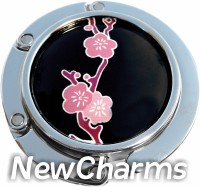 PH9059 Cherry Blossoms Foldable Purse Hanger