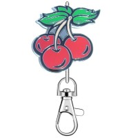 KK2204 Red Cherries Purse Key Chain