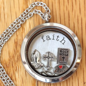 All You Need Is Faith Locket Set