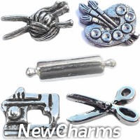 CSL107 Craft Master Charm Set for Floating Lockets