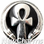 GS126 Ankh Snap Charm