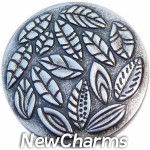 GS662 Leaves Snap Charm