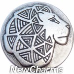 GS673 King Lion Snap Charm