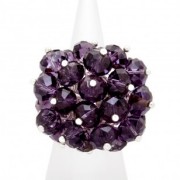 Grape Rock Candy Ring